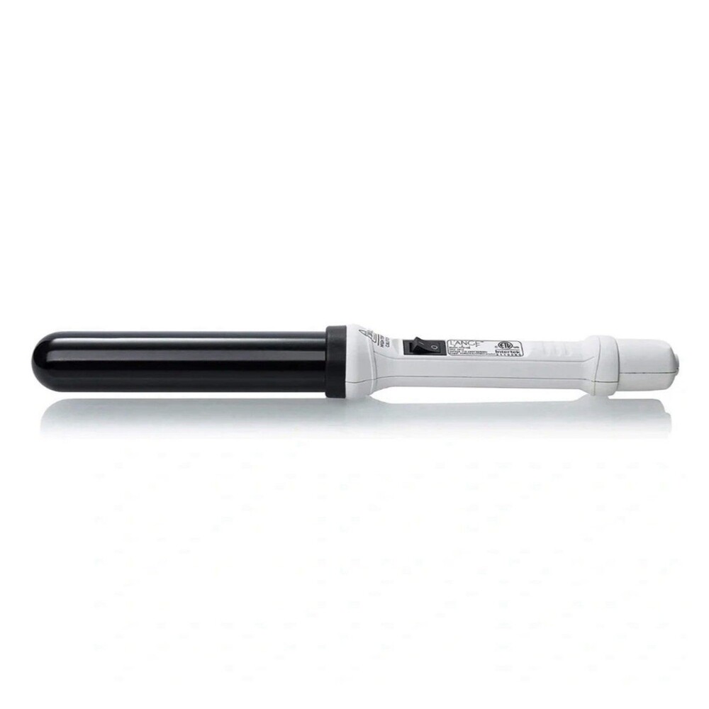 L'ange Hair Curling Wand HT015B 1.25” White Lange Curling Iron